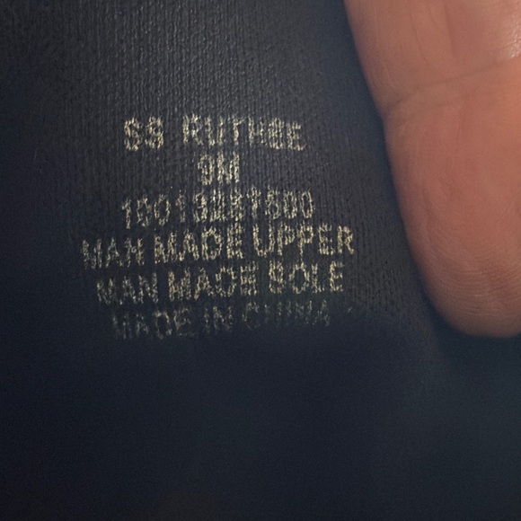 Sun & Stone Edgy Platform Chunky Block Heel Combat Moto Boots | Black | Sz 9 - Picture 13 of 14